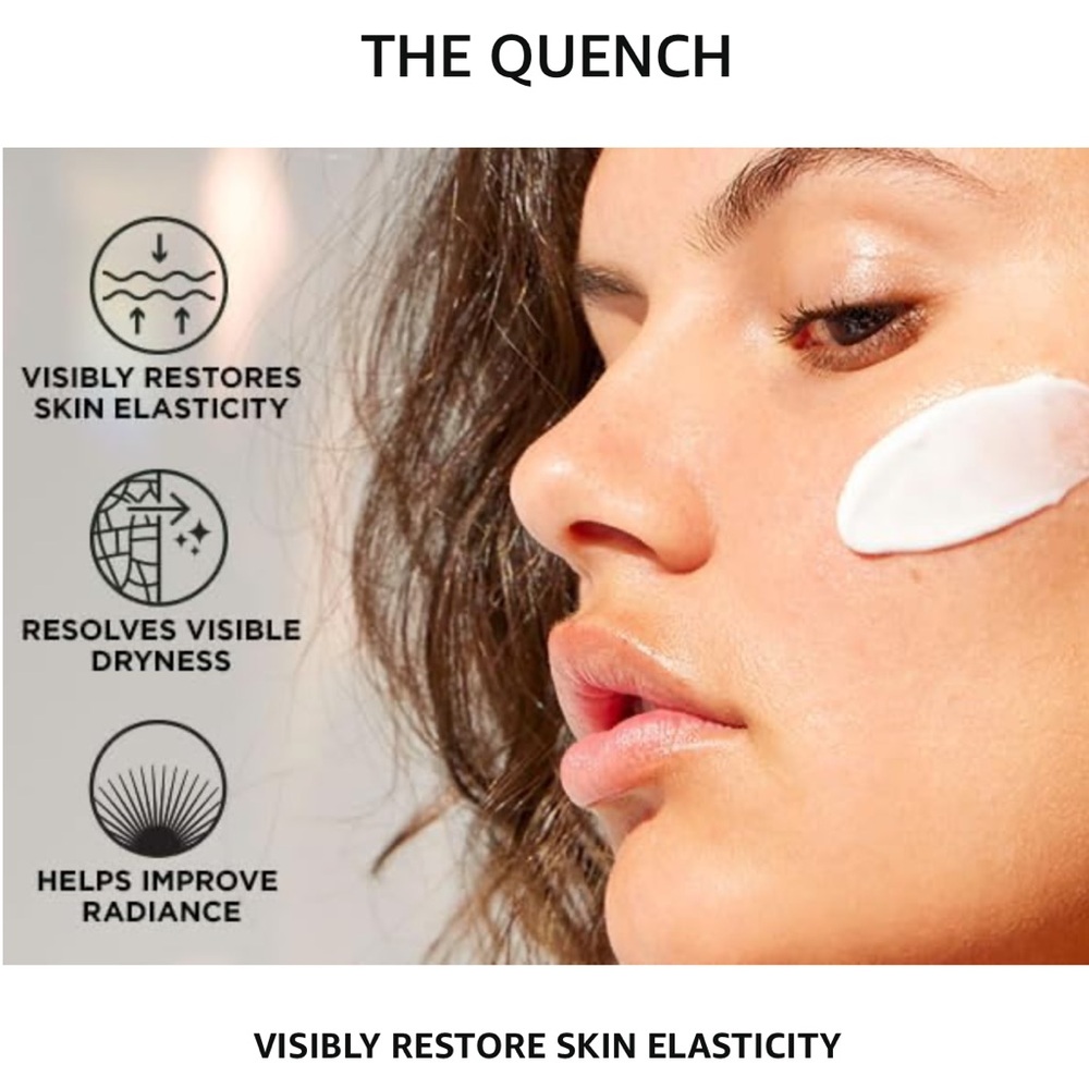 BeautyBio The Quench: Quadralipid Skin Recovery Cream Moisturizer 1.7 FL.OZ - Picture 3 of 9
